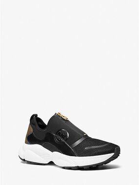 MICHAEL Michael Kors Women's Sami Trainer Wedge Sneakers - Brown Multi Smooth